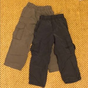 Tucker and Tate Pair of boys lined cargo pants